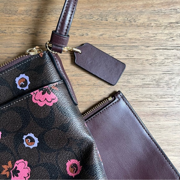 Coach floral crossbody bag - Picture 5 of 6